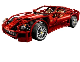 LEGO 8145-1 Ferrari 599 GTB Fiorano 1:10 — 1326 pieces, released 2007