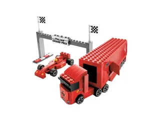 LEGO 8153-1 Ferrari F1 Truck 1:55 — 270 pieces, Racers theme
