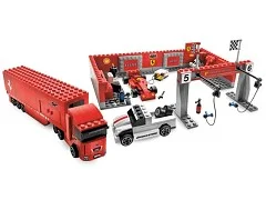 Ferrari F1 Pit 1:55 - View 2