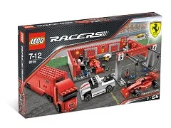 Ferrari F1 Pit 1:55 - View 3