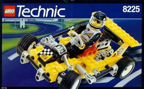 Road Rally V / Super Kart - LEGO Set 8225-1 - 1995