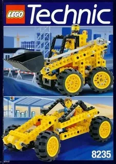 LEGO 8235-1 Front End Loader — 166 pieces, released 1995