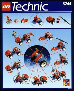 LEGO 8244-1 Convertables — 276 pieces, released 1996