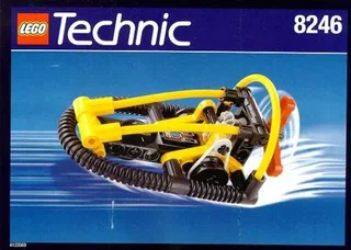 LEGO 8246-1 Hydro Racer / Swamp Boat — 46 pieces, released 1999