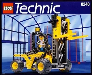 LEGO 8248-1 Forklift — 227 pieces, released 1998