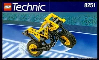 LEGO 8251-1 Sonic Cycle — 89 pieces, released 1999