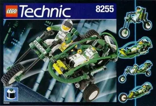 LEGO 8255-1 Rescue Bike — 193 pieces, released 1999
