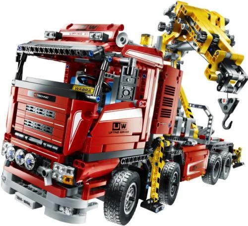 LEGO 8258-1 Crane Truck — 1877 pieces, released 2009