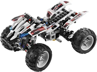 LEGO 8262-1 Quad Bike — 308 pieces, released 2009