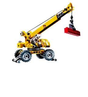 LEGO 8270-1 Rough Terrain Crane — 106 pieces, released 2007