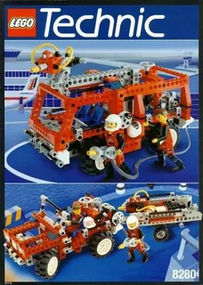 LEGO 8280-1 Fire Engine / Fire Response Unit — 439 pieces, released 1995