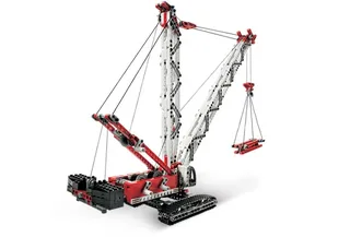 LEGO 8288-1 Crawler Crane — 800 pieces, released 2006