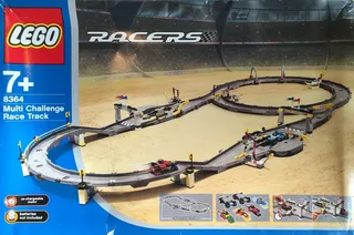 LEGO 8364-1 Multi-Challenge Race Track — 624 pieces, released 2003