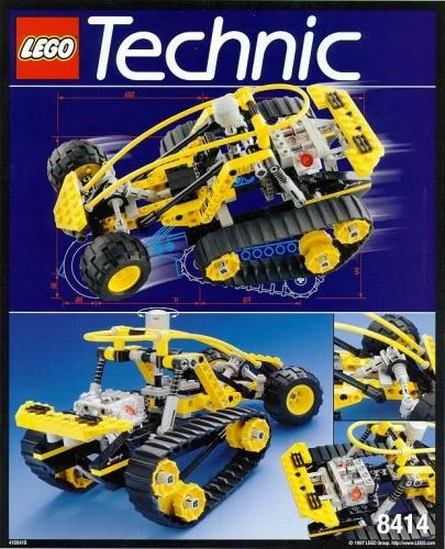 LEGO 8414-1 Mountain Rambler — 244 pieces, released 1997