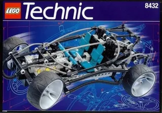 LEGO 8432-1 Supersonic Car — 471 pieces, released 1998