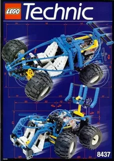 LEGO 8437-1 Future Car — 418 pieces, released 1997