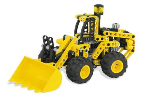 Front-End Loader Black Box - LEGO Set 8453-2 - 2004