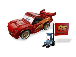 LEGO 8484-1 Ultimate Build Lightning McQueen — 242 pieces, Cars theme