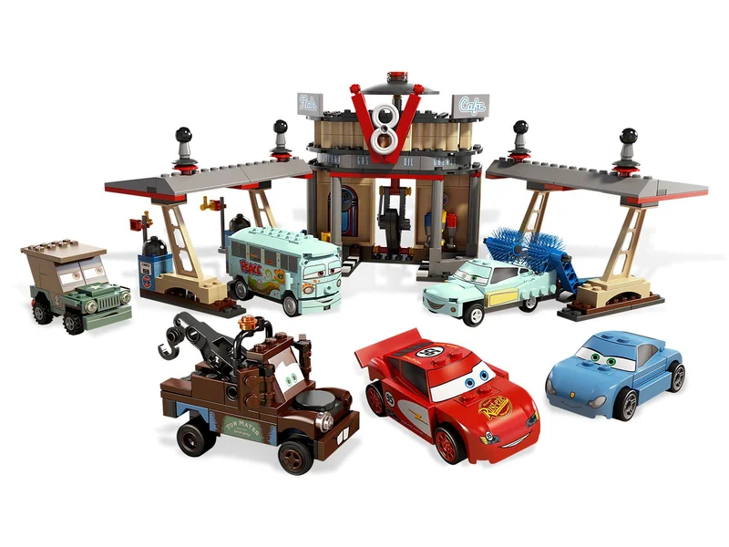 LEGO 8487-1 Flo's V8 Café — 254 pieces, Cars theme