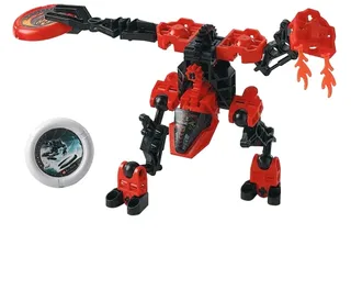 LEGO 8500-1 Torch / Fire Slizer — 33 pieces, released 1999