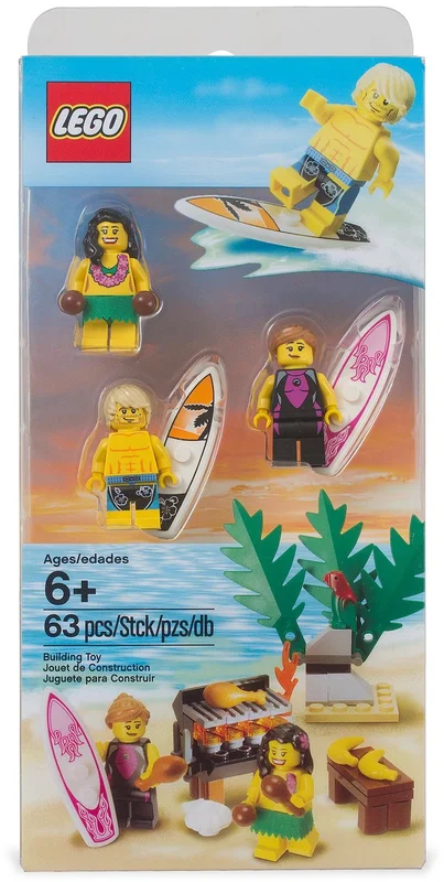 Minifigure Beach Accessory Pack - View 2