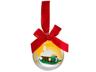 LEGO 850949-1 Christmas Snow Hut Ornament — 45 pieces, released 2014