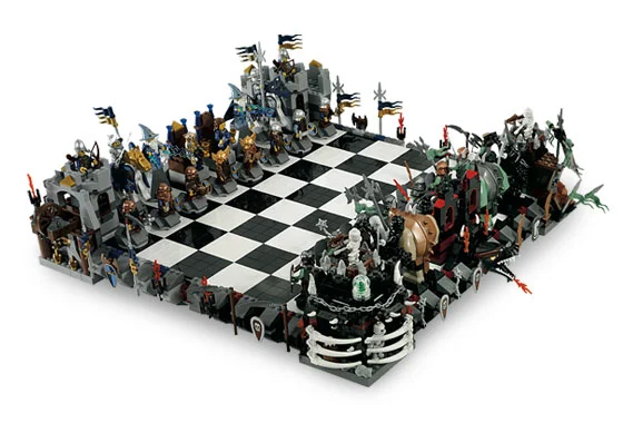 Fantasy Era Castle Giant Chess Set - View 2