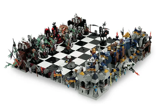 Fantasy Era Castle Giant Chess Set - View 4