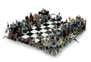 LEGO 852293-1 Fantasy Era Castle Giant Chess Set — 2455 pieces, released 2008