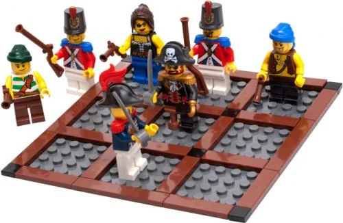 LEGO 852750-1 Pirates Tic Tac Toe — 90 pieces, Pirates theme