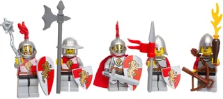 LEGO 852921-1 Battle Pack Lion Knights — 36 pieces, released 2010