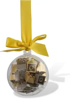LEGO 853345-1 Holiday Ornament with Gold Bricks — 42 pieces, released 2011