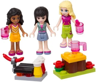 LEGO 853556-1 Mini-doll Campsite Set — 35 pieces, released 2016