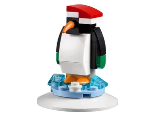 LEGO 853796-1 Penguin Holiday Ornament — 37 pieces, released 2018