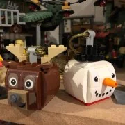 Snowman & Reindeer Duo - View 3
