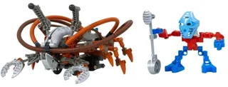 LEGO 8595-1 Takua and Pewku — 221 pieces, released 2003