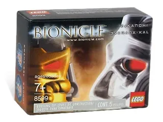 LEGO 8599-1 Krana-Kal Mask Pack — 31 pieces, released 2003