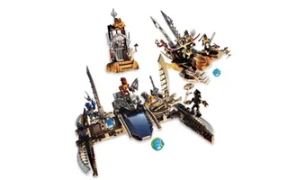 LEGO 8624-1 Race for the Mask of Life — 507 pieces, released 2006