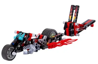 LEGO 8645-1 Muscle Slammer Bike — 126 pieces, released 2005