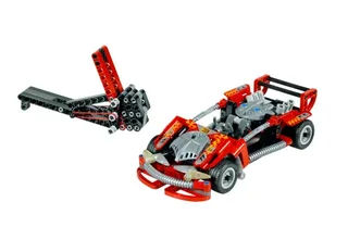 LEGO 8650-1 Furious Slammer Racer — 254 pieces, released 2005