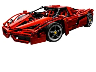 LEGO 8653-1 Enzo Ferrari 1:10 — 1360 pieces, released 2005