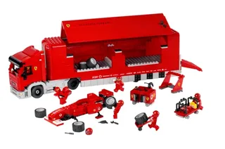 LEGO 8654-1 Scuderia Ferrari Truck — 823 pieces, released 2005