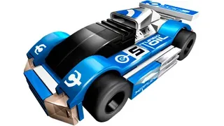 LEGO 8662-1 Blue Renegade — 49 pieces, released 2006