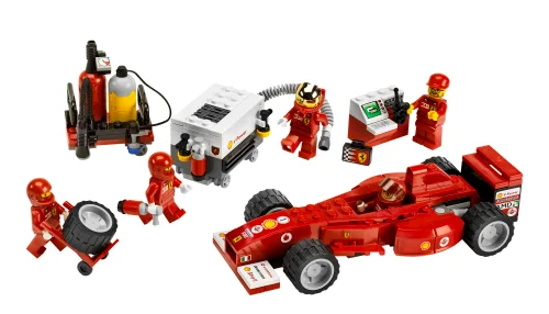 Ferrari F1 Fuel Stop - LEGO Set 8673-1 - 2006