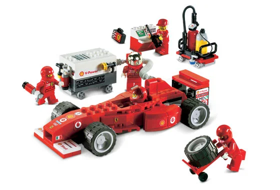 Ferrari F1 Fuel Stop - View 2