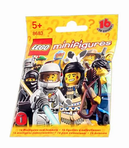 LEGO 8683-0 Series 1 - Random Bag — 33 pieces, Collectible Minifigures theme