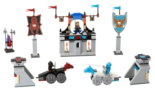 LEGO 8779-1 The Grand Tournament — 318 pieces, released 2004