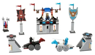 LEGO 8779-1 The Grand Tournament — 318 pieces, released 2004