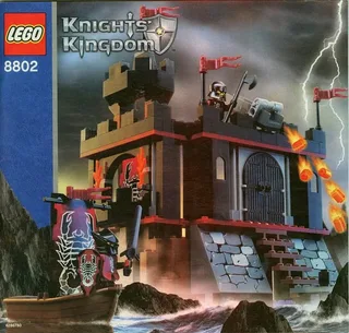 LEGO 8802-1 Dark Fortress Landing — 145 pieces, released 2005