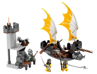 LEGO 8821-1 Rogue Knight Battleship — 153 pieces, released 2006